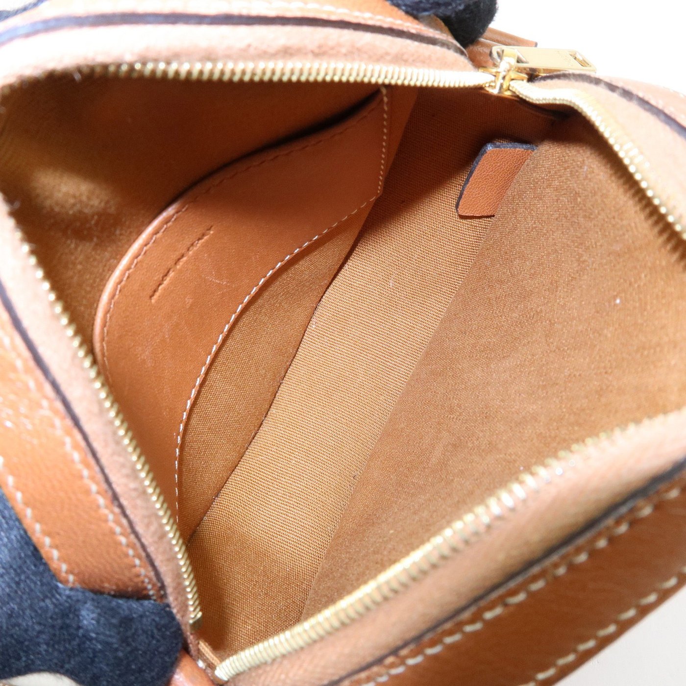 Celine Round Purse on Strap Triomphe Coated Canvas