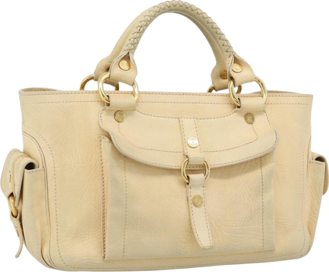 Celine Boogie Satchel Leather