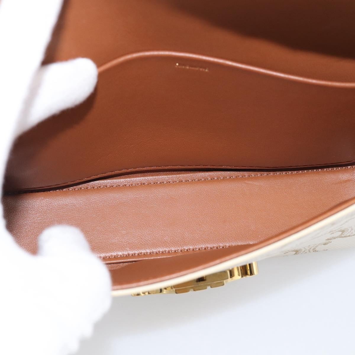 Celine Triomphe East-West Triomphe Coated Canvas