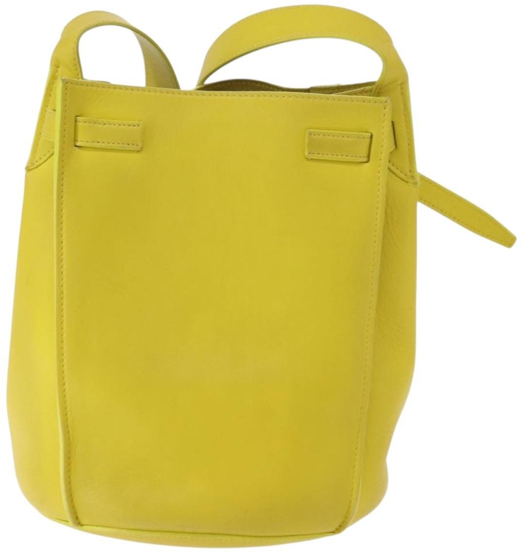 Celine Long Strap Big Bag Bucket Leather