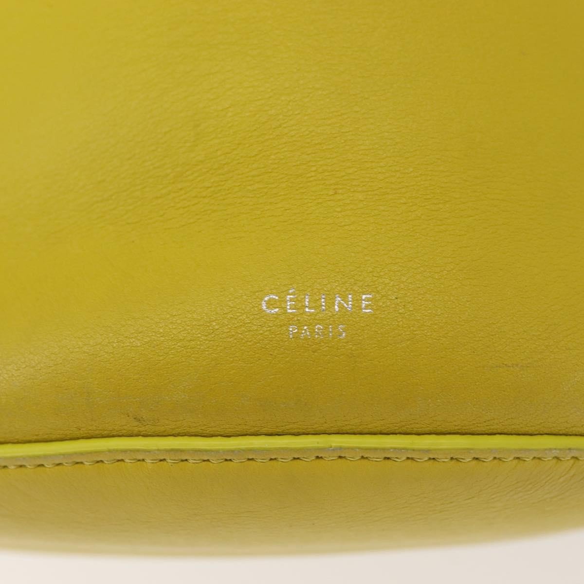 Celine Long Strap Big Bag Bucket Leather