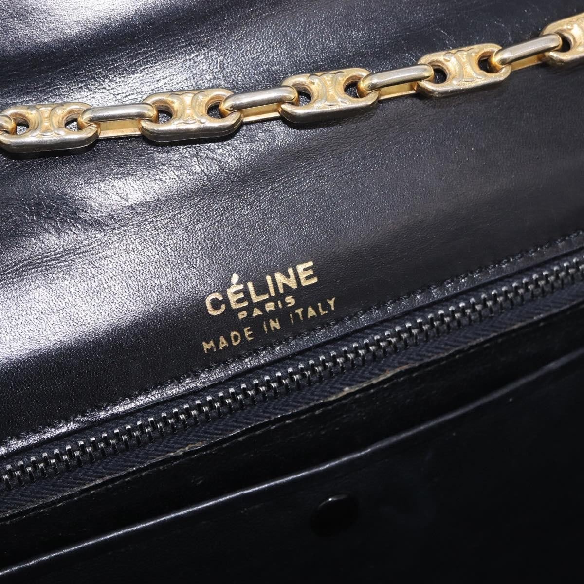Celine Shoulder Leather Large
