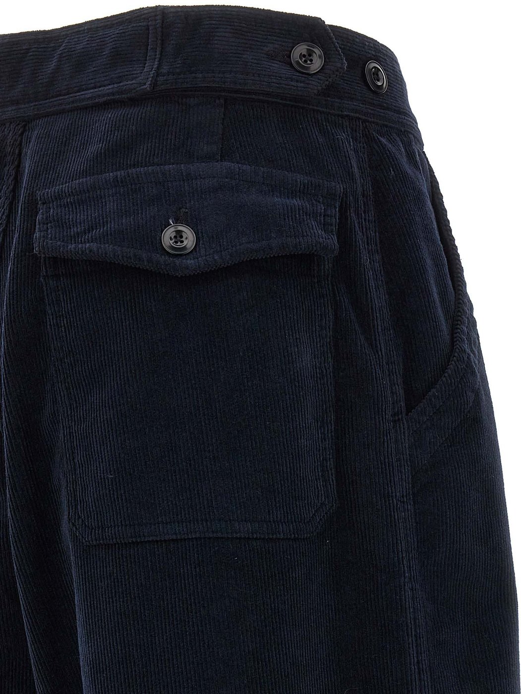 CELLAR DOOR Blue Cotton Casual Pants