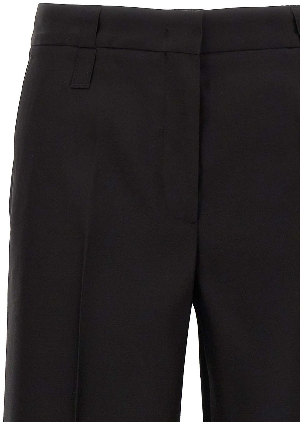 CELLAR DOOR Black Virgin Wool Dress Pants