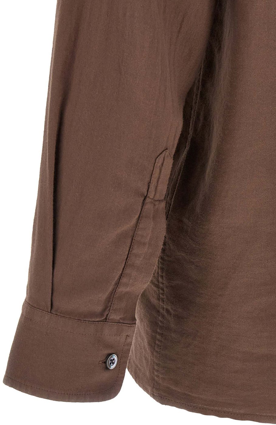 CELLAR DOOR Brown Cotton Blouse