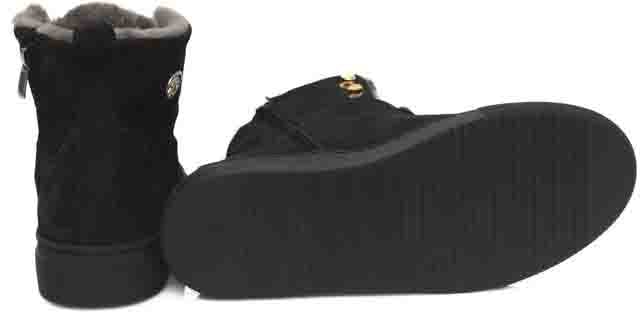 Cerruti 1881 Black Cowhide Women Sneaker