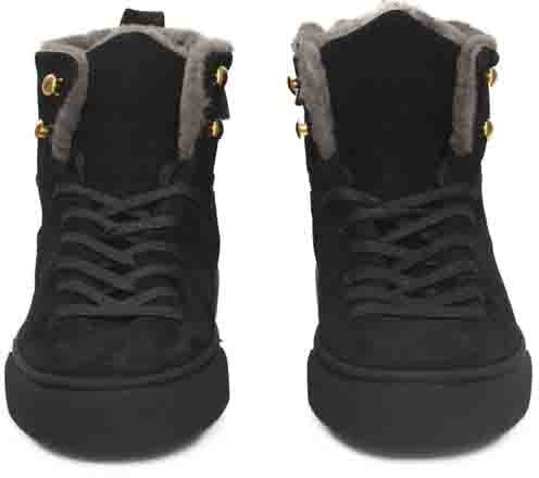 Cerruti 1881 Black Cowhide Women Sneaker
