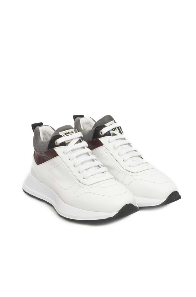 Cerruti 1881 White COW Leather Sneaker