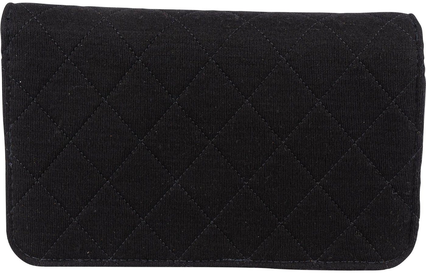 Chanel Quilted Cotton 24K Gold Single Flap Shoulder Bag