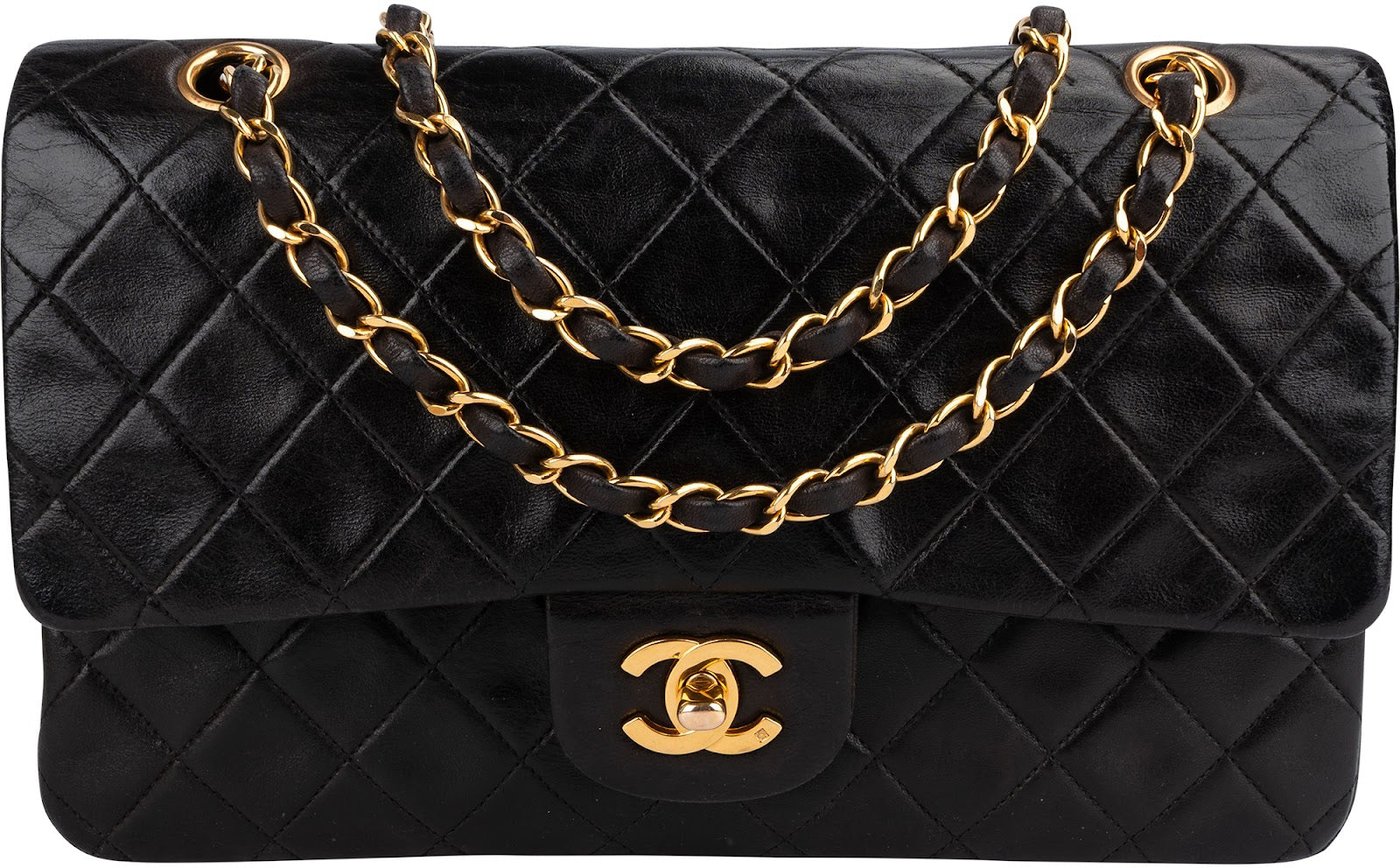 Chanel Quilted Lambskin 24K Gold Medium Double Flap Shoulder Bag