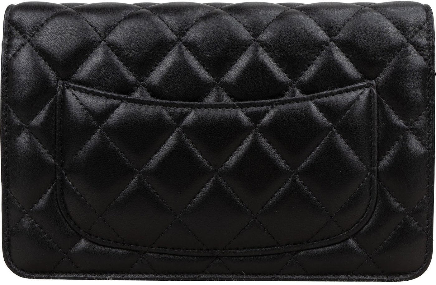 Chanel Quilted Lambskin Wallet on Chain Crossbody Bag