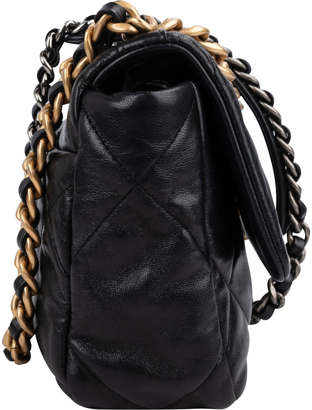 Chanel 19 Quilted Lambskin Single Flap Crossbody Bag