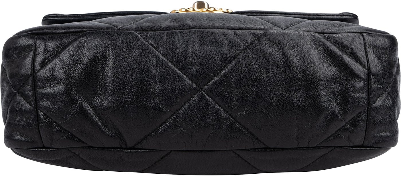 Chanel 19 Quilted Lambskin Single Flap Crossbody Bag