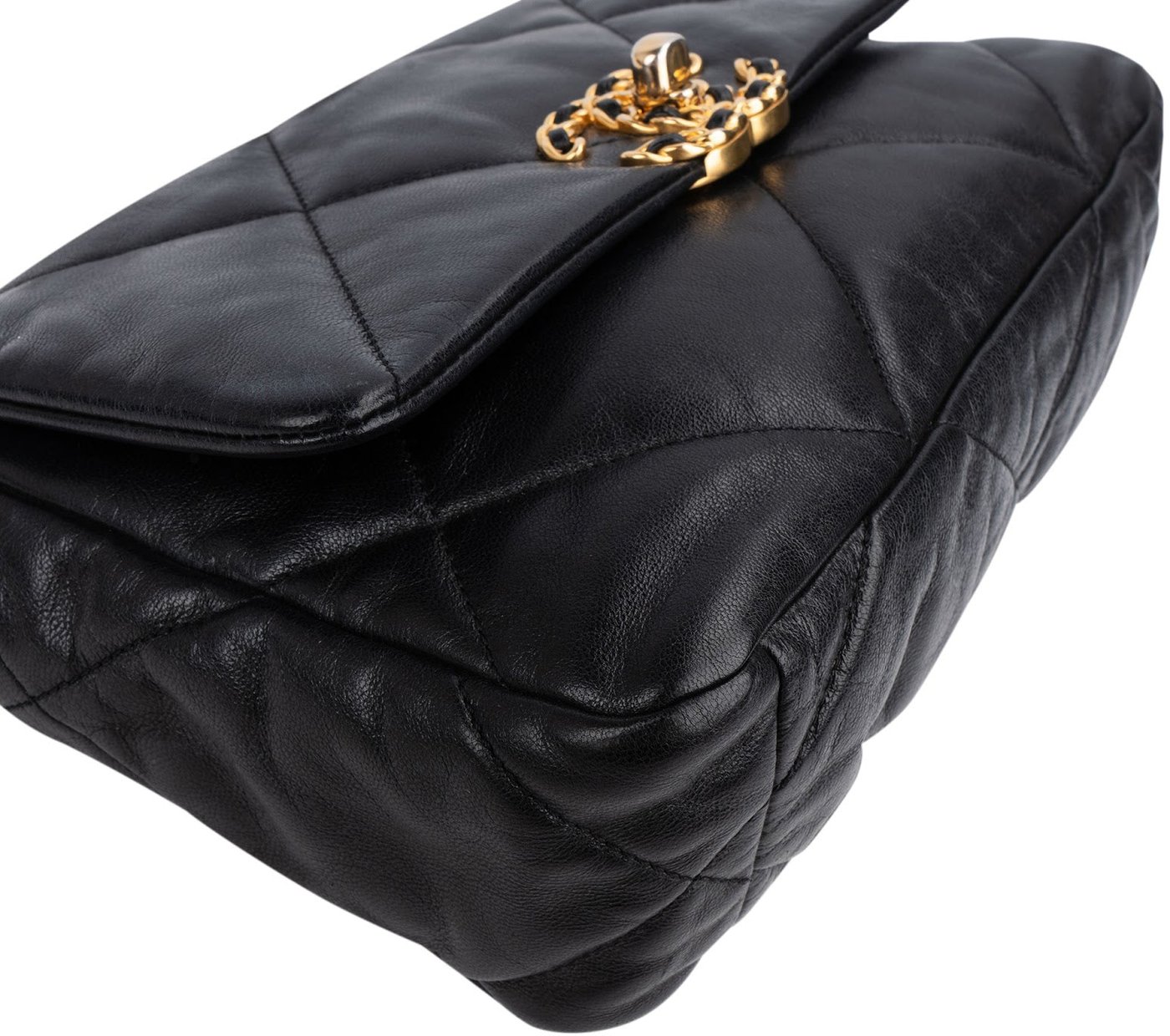 Chanel 19 Quilted Lambskin Single Flap Crossbody Bag