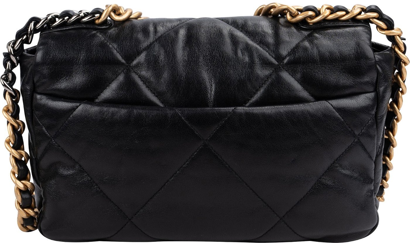 Chanel 19 Quilted Lambskin Single Flap Crossbody Bag