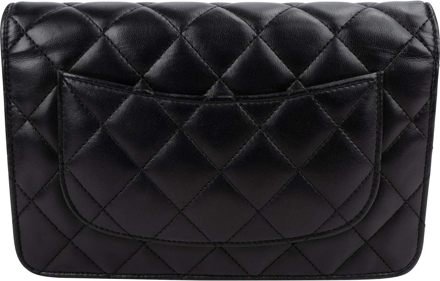 Chanel Quilted Lambskin Wallet On Chain Crossbody Bag