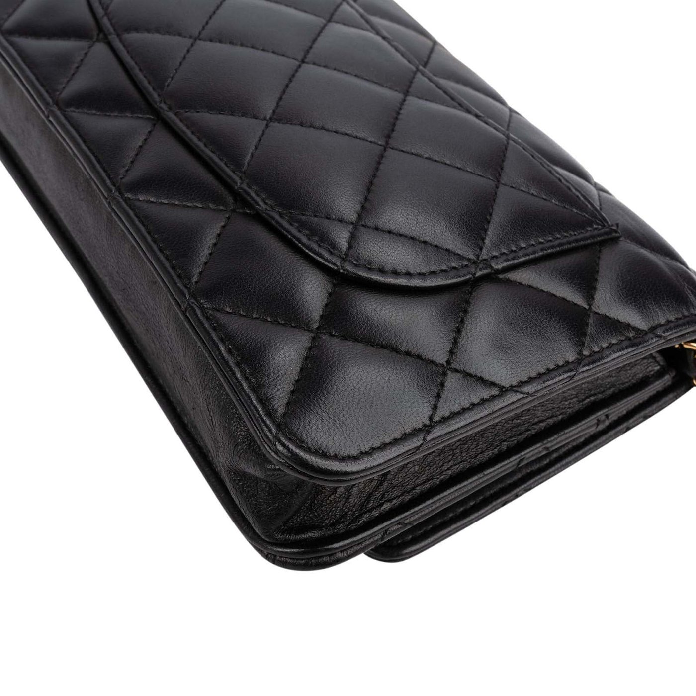 Chanel Quilted Lambskin Wallet On Chain Crossbody Bag