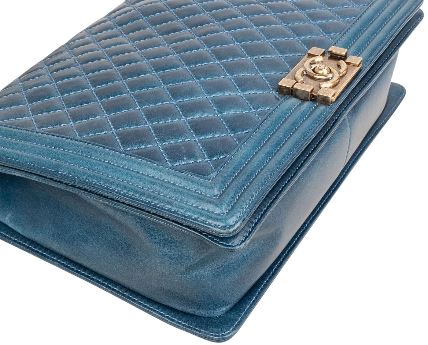 Chanel Quilted Calfskin Jumbo Boy Crossbody Bag