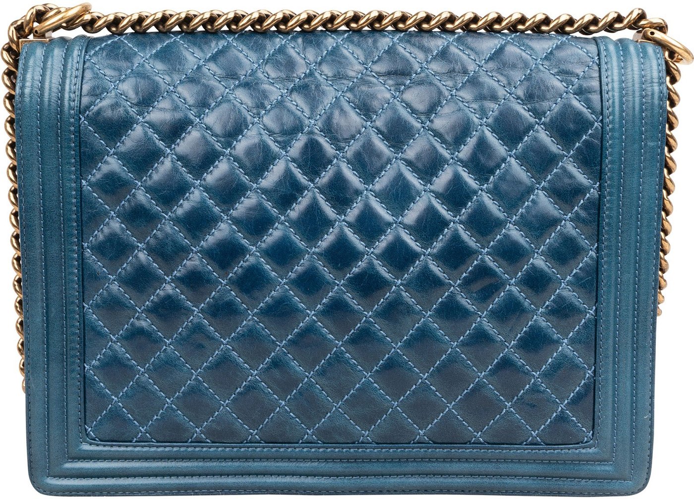 Chanel Quilted Calfskin Jumbo Boy Crossbody Bag
