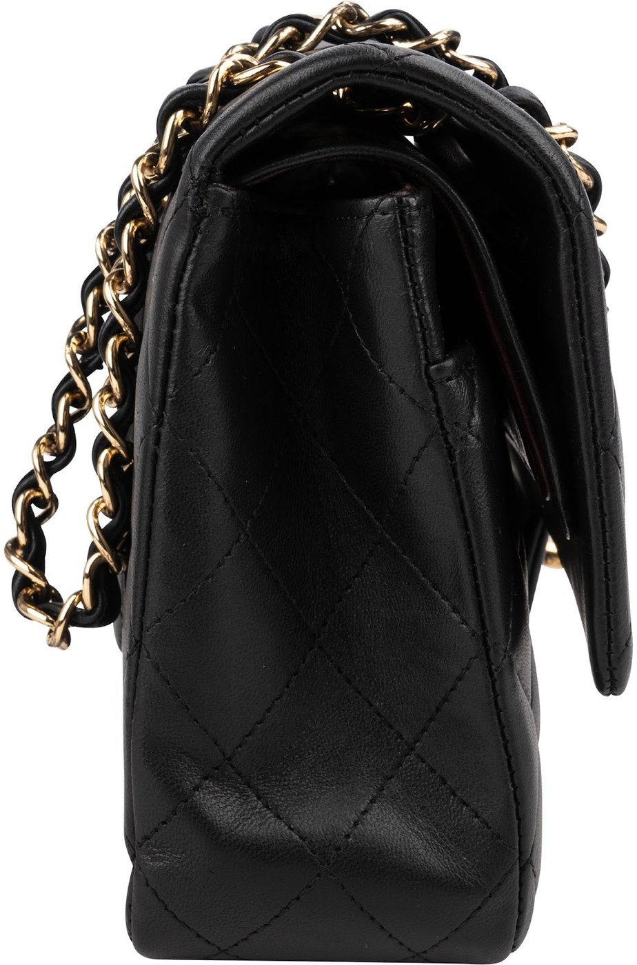 Chanel Quilted Lambskin Medium Double Flap Shoulder Bag