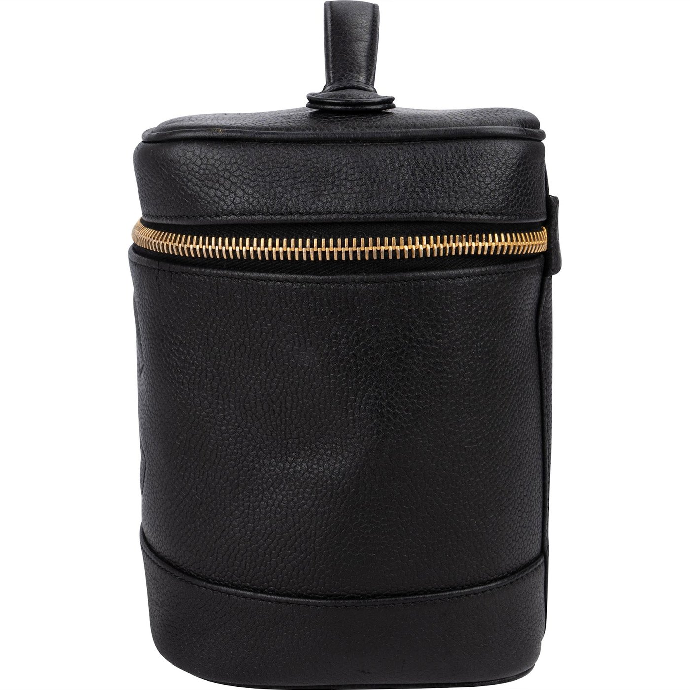 Chanel Caviar Leather CC Vanity Case Handbag