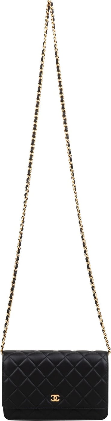 Chanel Quilted Lambskin Wallet On Chain Crossbody Bag