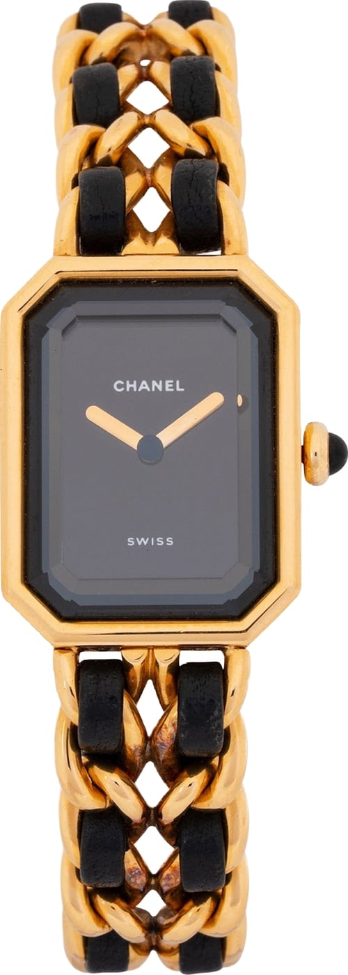 Chanel Gold Tone Première H0001 Woman Watch (L)