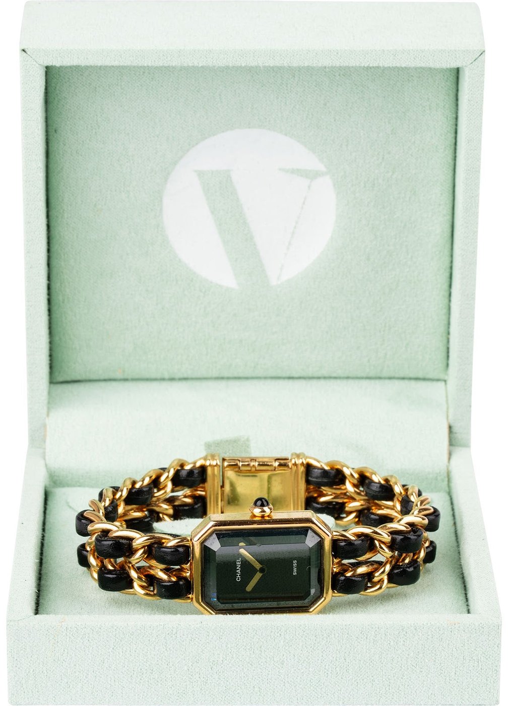 Chanel Gold Tone Première H0001 Woman Watch (M)