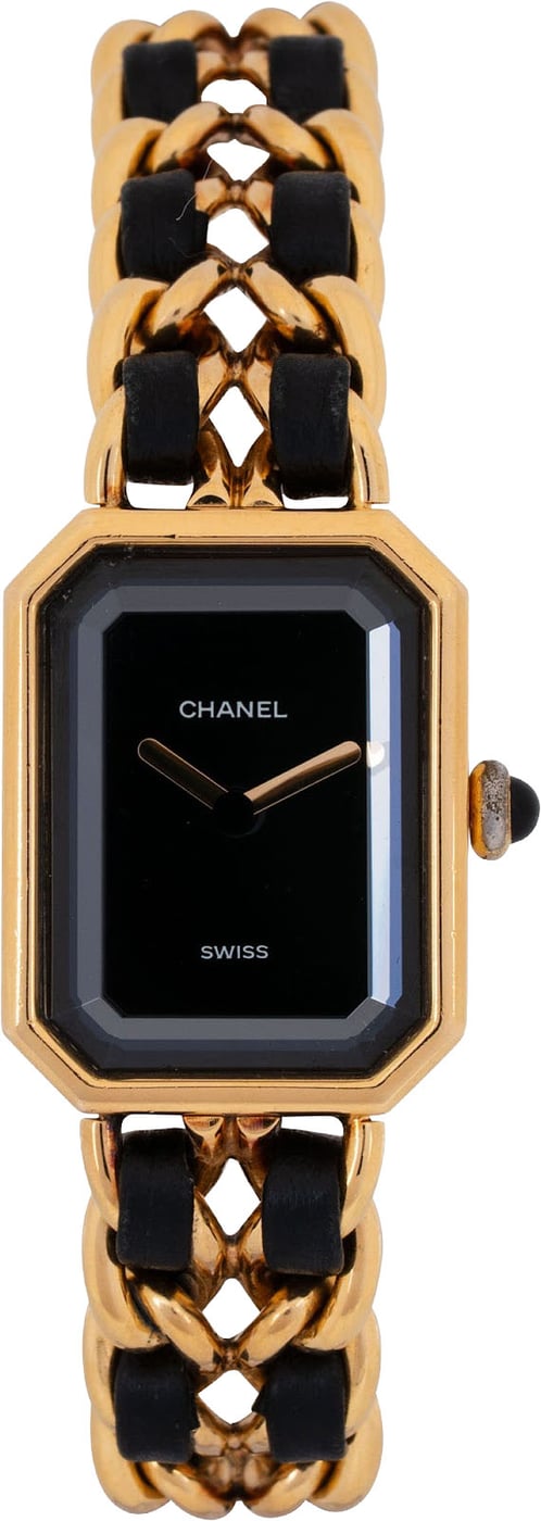 Chanel Gold Tone Première H0001 Woman Watch (L)