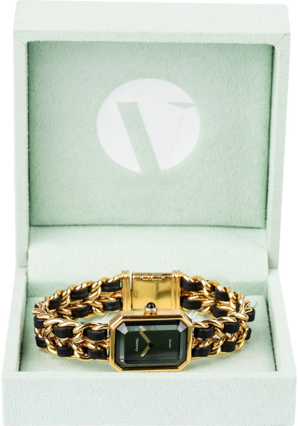 Chanel Gold Tone Première H0001 Woman Watch (L)