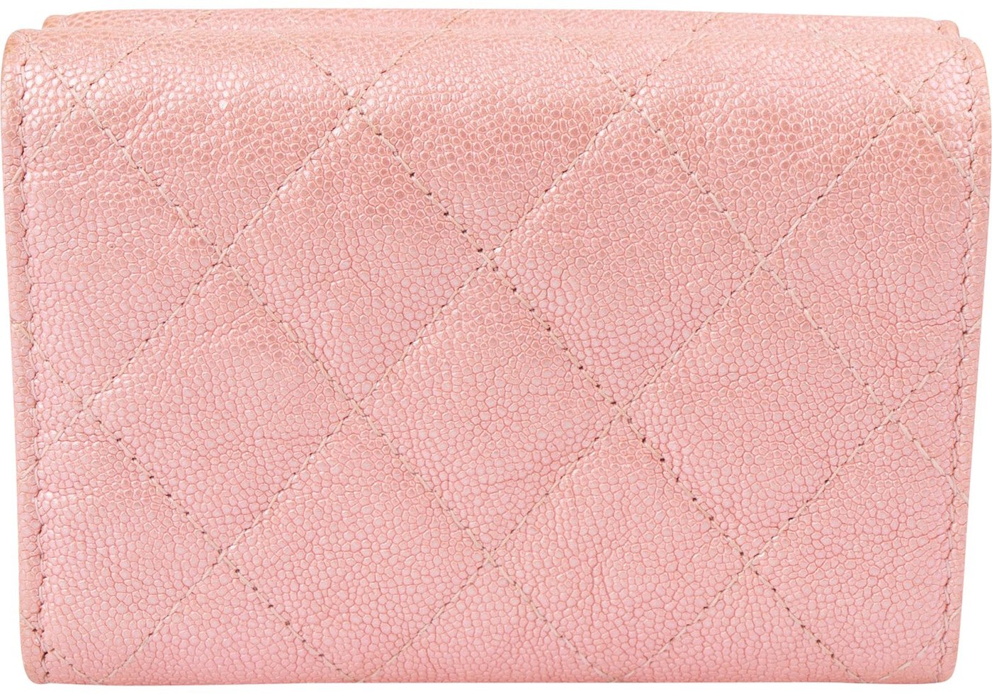 Chanel Quilted Caviar Leather Classic Small Flap Wallet