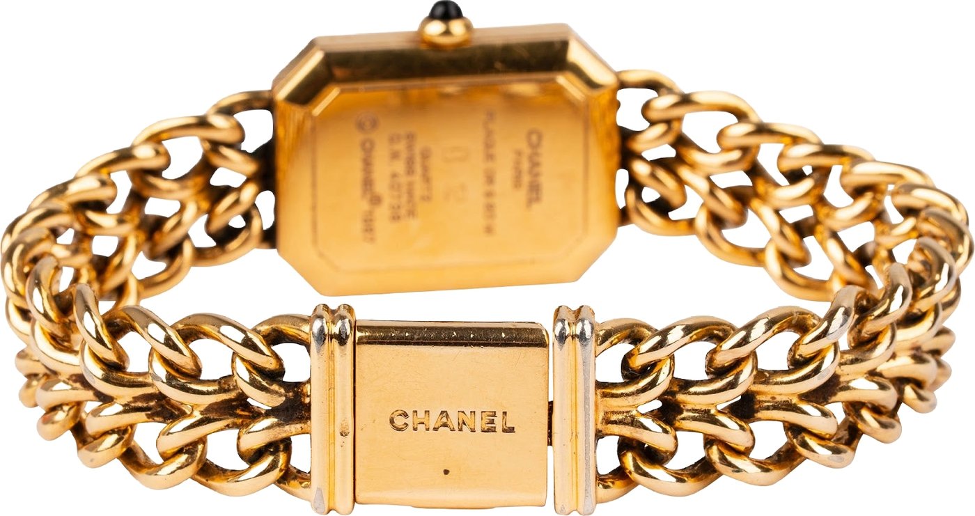 Chanel Gold Tone Premiere H0001 Women Watch (L)