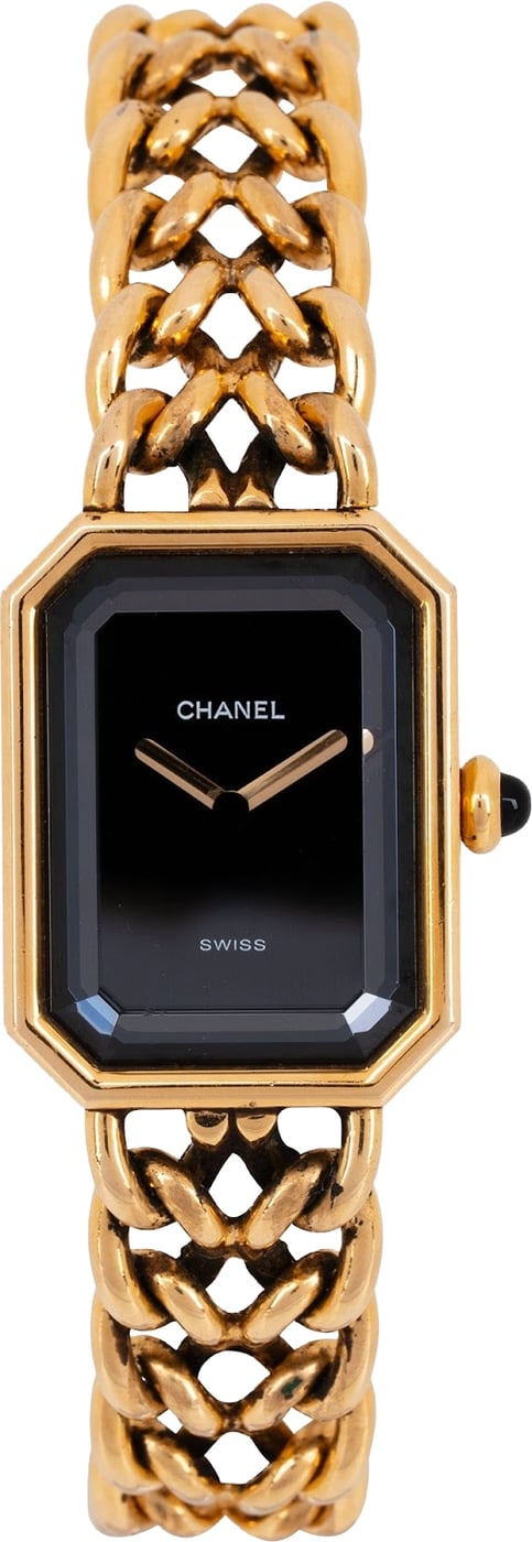 Chanel Gold Tone Premiere H0001 Women Watch (L)