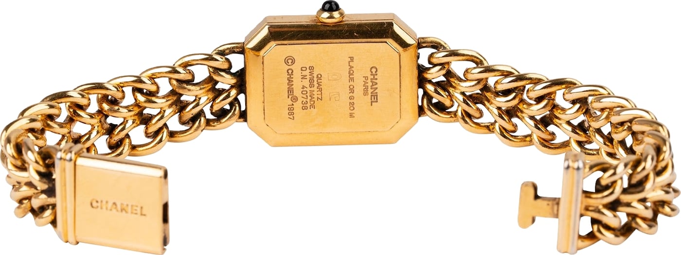Chanel Gold Tone Premiere H0001 Women Watch (L)