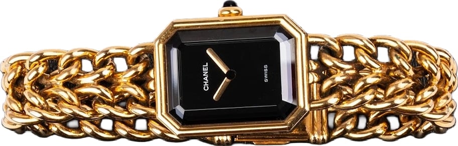 Chanel Gold Tone Premiere H0001 Women Watch (L)