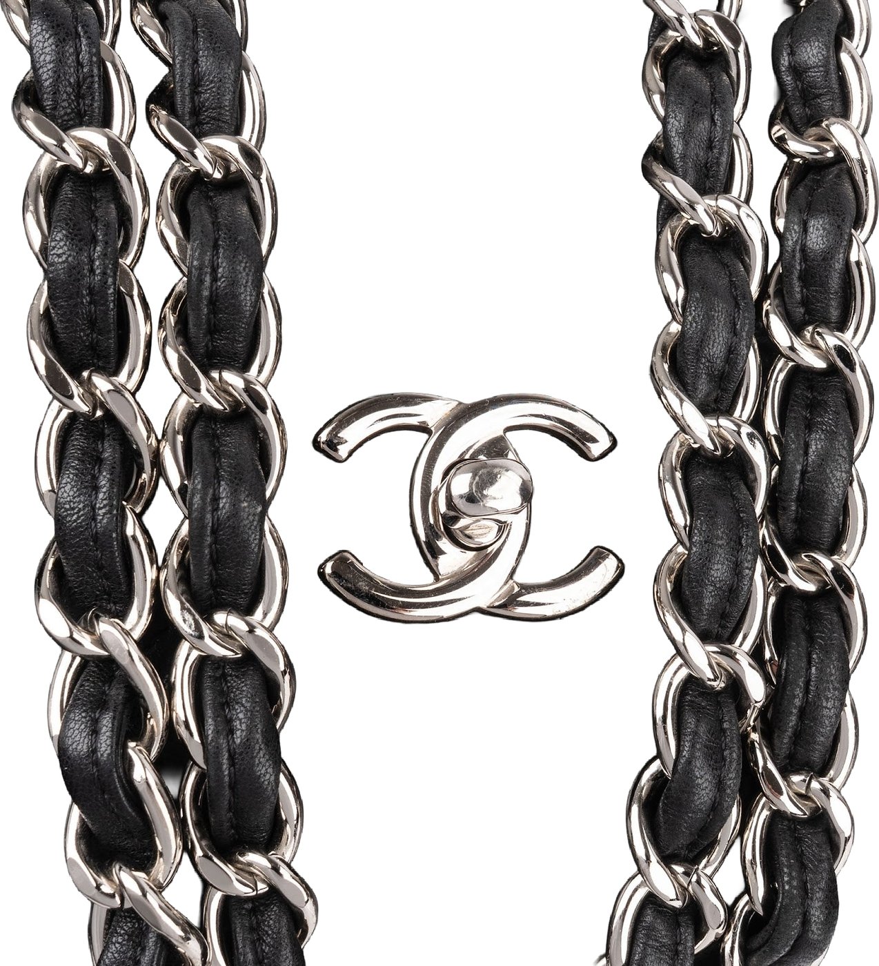 Chanel Quilted Lambskin Palladium Jumbo Double Flap Crossbody Bag