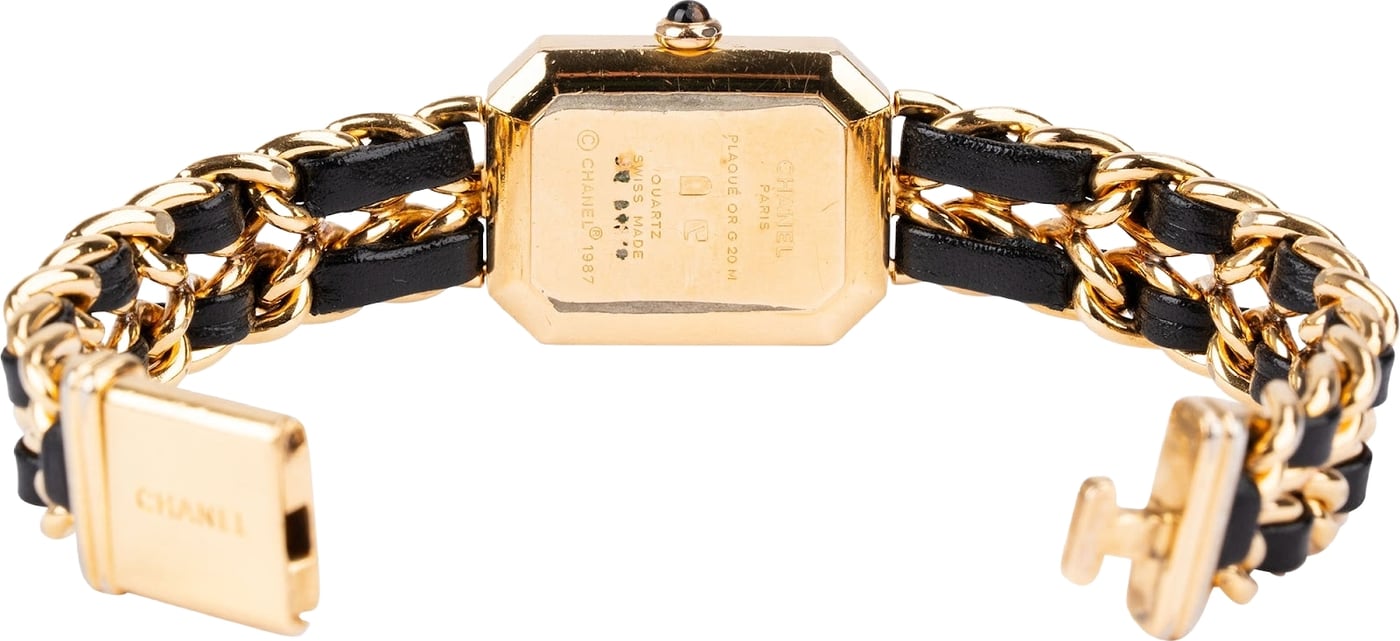 Chanel Gold Tone Premiere H0001 Women Watch (L)