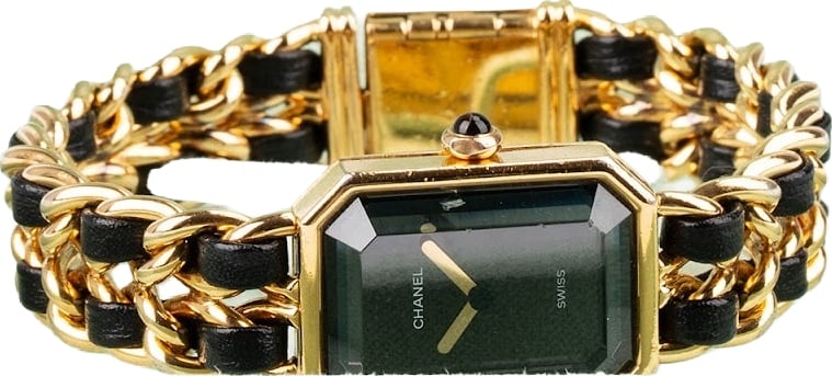 Chanel Gold Tone Premiere H0001 Women Watch (L)