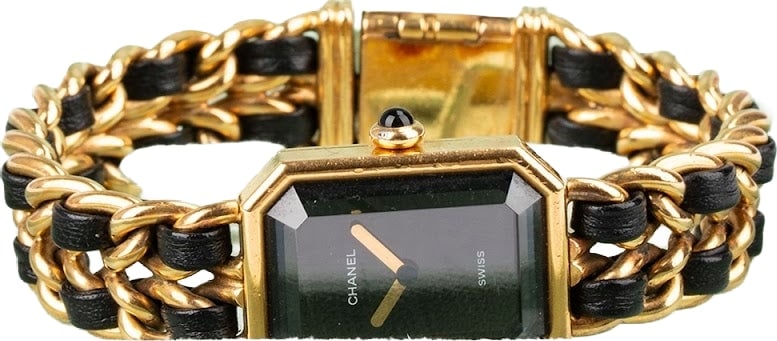 Chanel Gold Tone Premiere H0001 Women Watch (L)