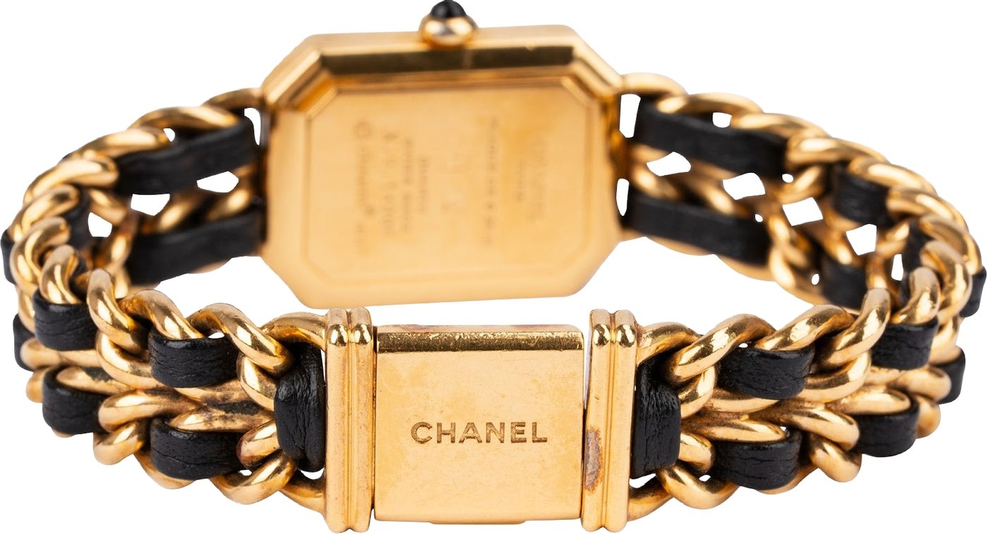Chanel Gold Tone Premiere H0001 Women Watch (L)
