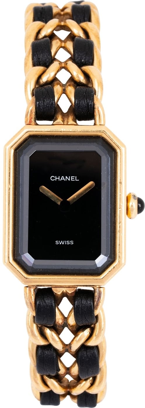 Chanel Gold Tone Premiere H0001 Women Watch (L)
