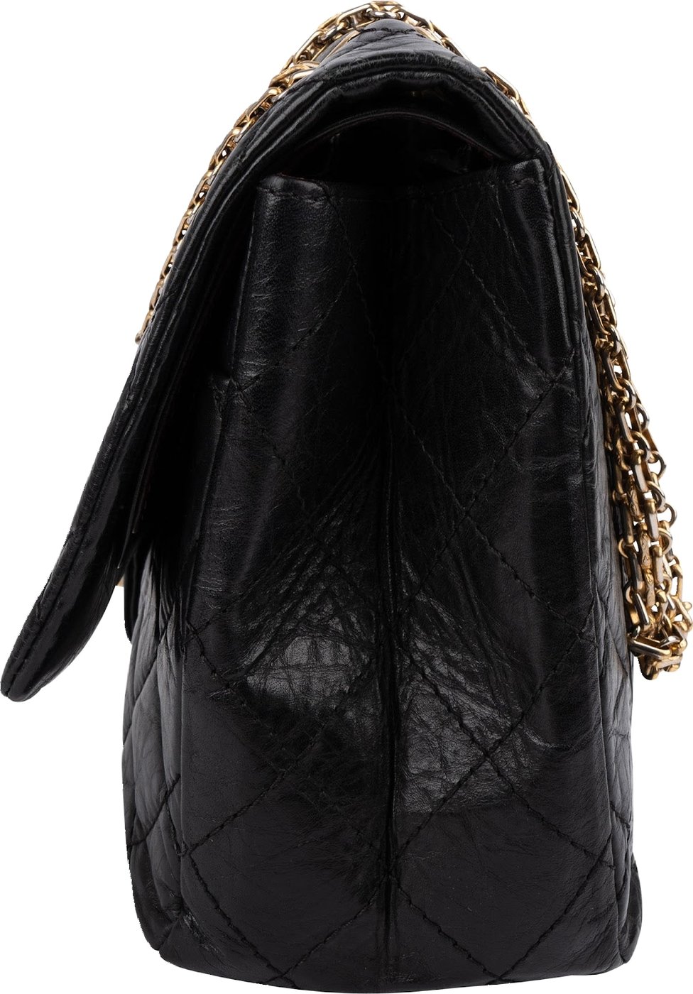 Chanel Aged Calfskin 2.55 Reissue Double Flap Crossbody Bag