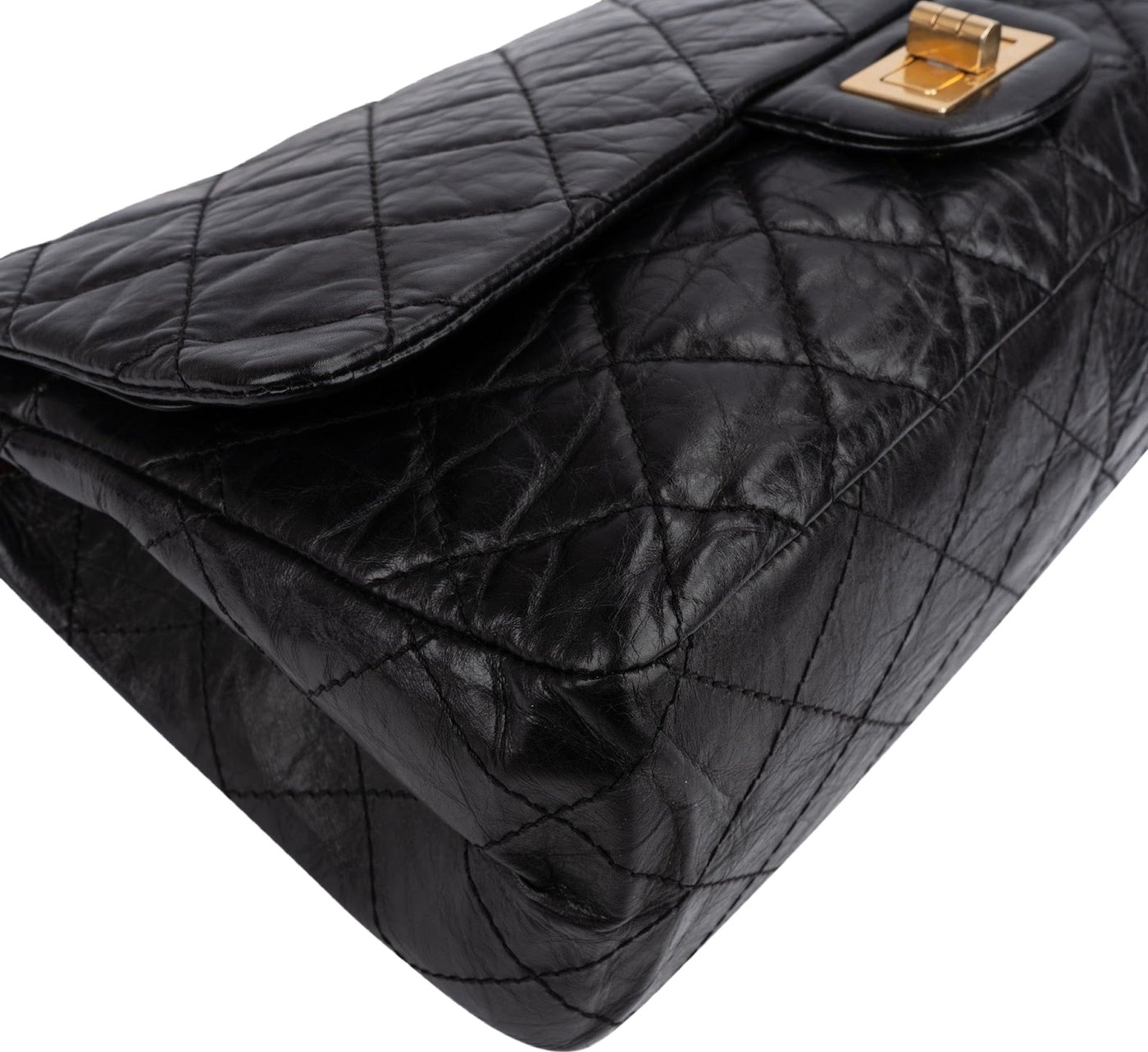 Chanel Aged Calfskin 2.55 Reissue Double Flap Crossbody Bag