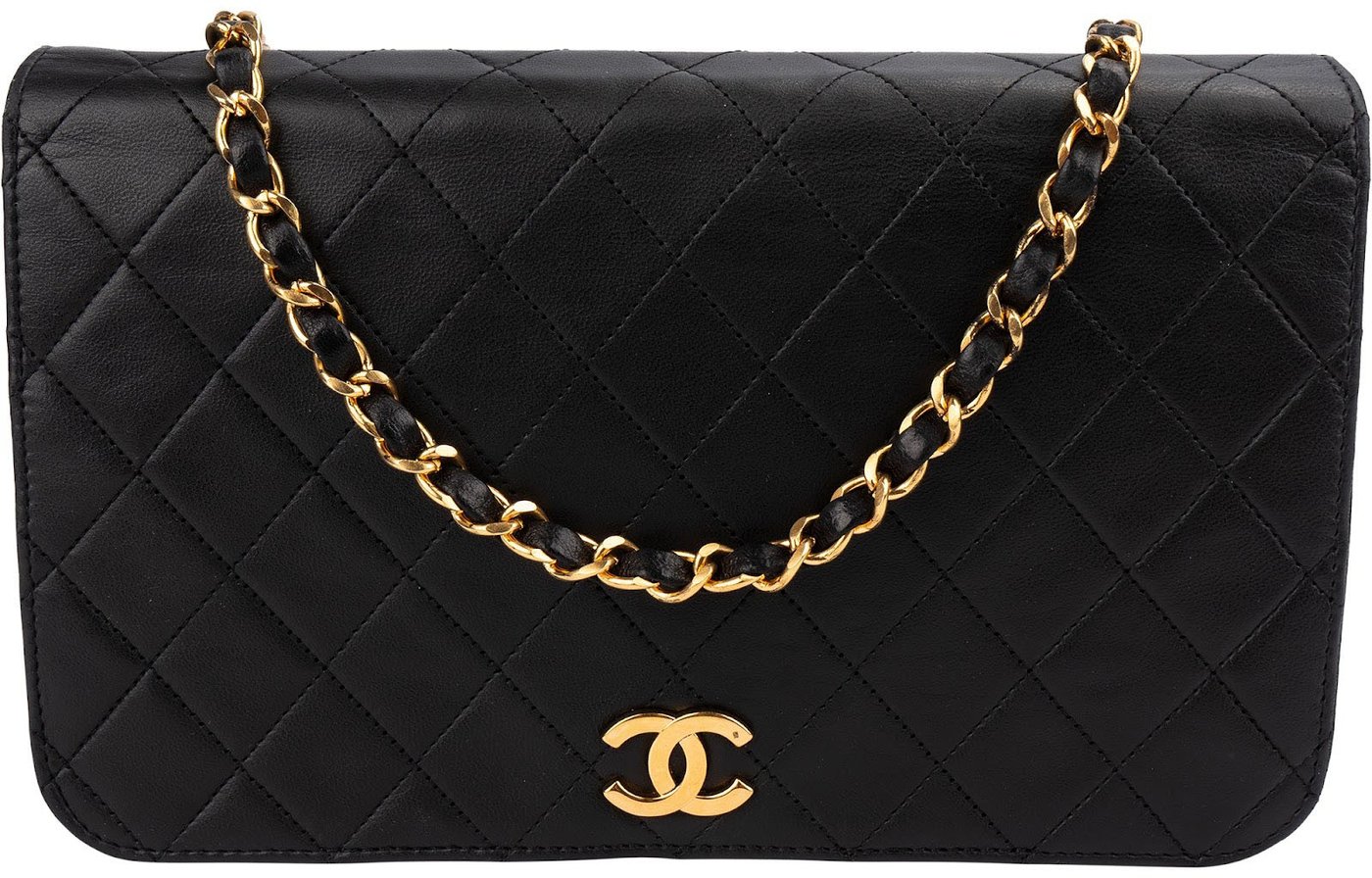 Chanel Quilted Lambskin 24K Gold Single Flap Crossbody Bag