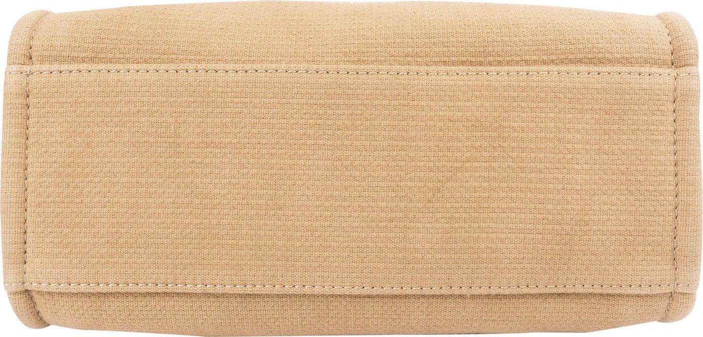 Chanel Canvas Small Deauville Tote Handbag