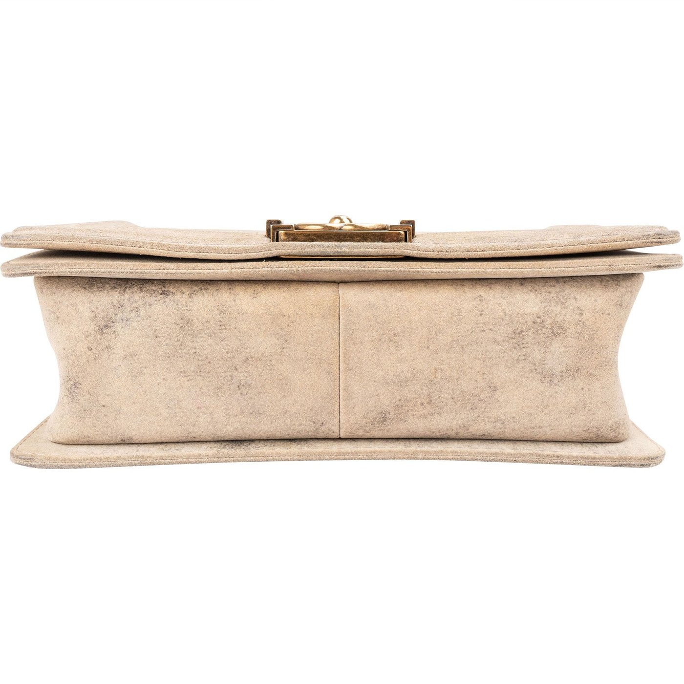 Chanel Quilted Iridescent Medium Boy Single Flap Crossbody Bag