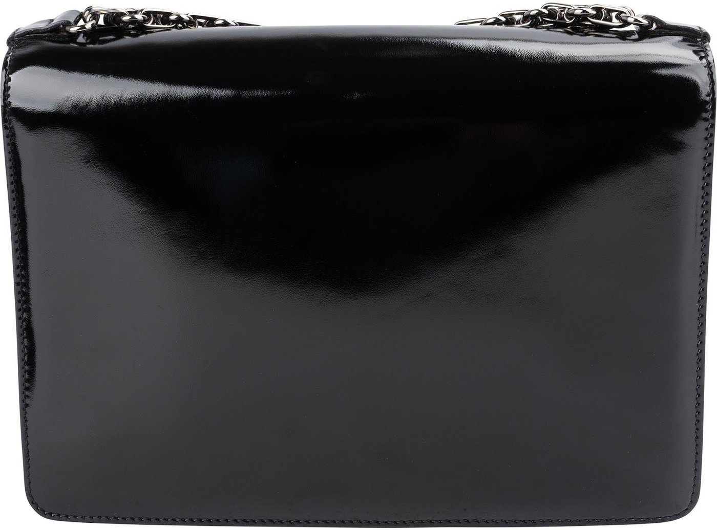 Chanel Patent Leather Timeless CC Flap Handbag