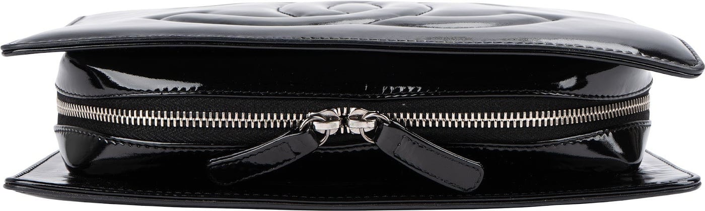 Chanel Patent Leather Timeless CC Flap Handbag