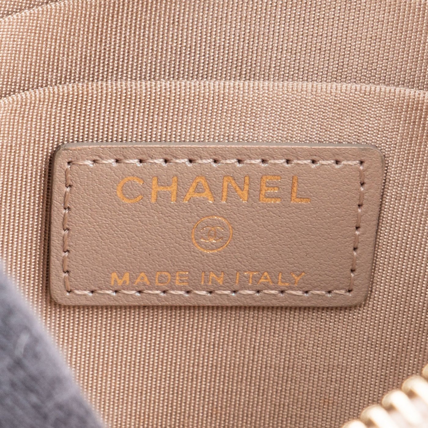 Chanel Quilted Caviar Leather CC Long Card Holder Zipped Wallet