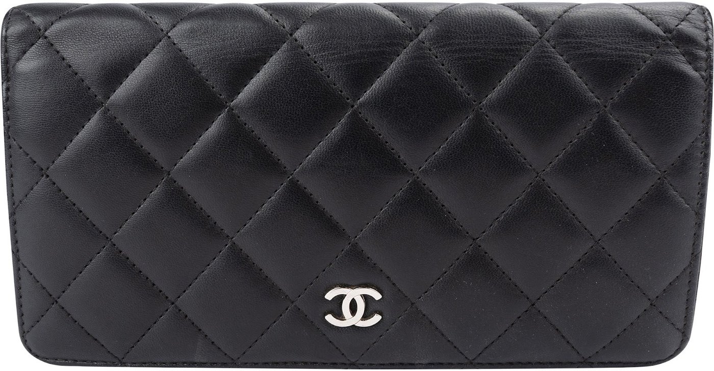 Chanel Quilted Lambskin CC Flap Wallet